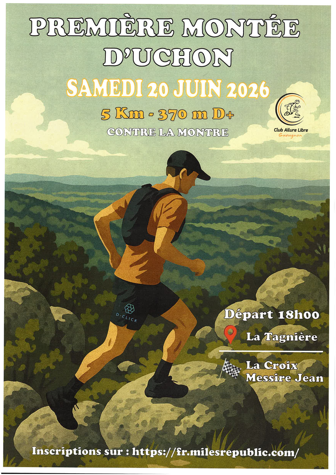 trail montée d 'Uchon 